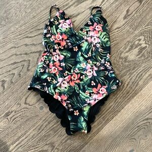Vanilla beach tropical one piece